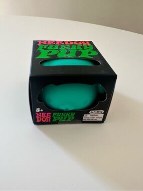 NeeDoh Funky Pup Teal Squishy Authentic Schylling